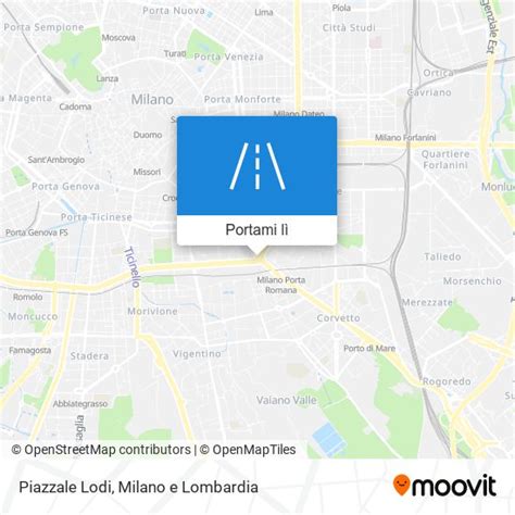 Come arrivare a Piazzale Lodi a Milano con Metro, Bus, Tram o .